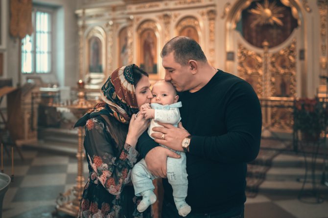 Фотограф на крещение в Москве